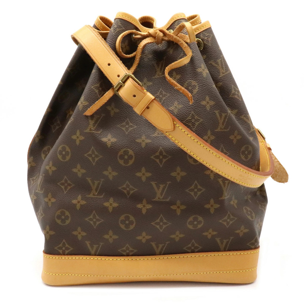 Louis Vuitton Monogram Noe Shoulder Bag Hobo Drawstring